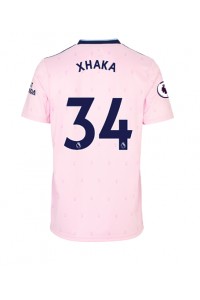 Arsenal Granit Xhaka #34 Fotballdrakt Tredje Klær 2022-23 Korte ermer